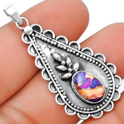 Spiny Oyster Turquoise - Arizona Pendant P-1033 SDP125227