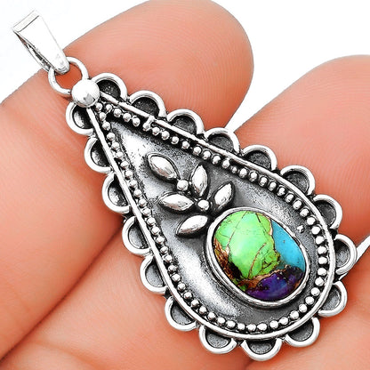 Multi Copper Turquoise - Arizona Pendant P-1033 SDP125239