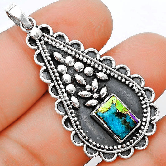 Multi Copper Turquoise - Arizona Pendant P-1033 SDP125254