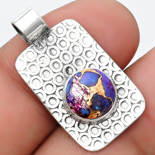 Copper Purple Turquoise - Arizona Pendant P-1674 SDP125373