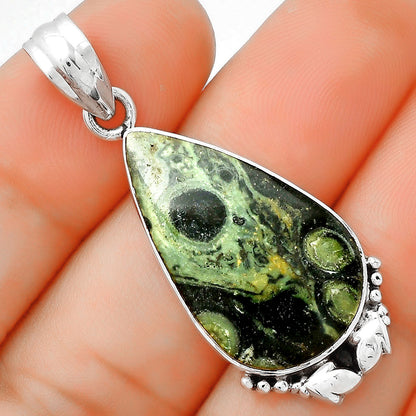 Natural Star Galaxy Jasper Pendant P-1102 SDP125415