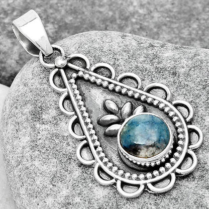 Natural Blue Scheelite - Turkey Pendant P-1033 SDP125441