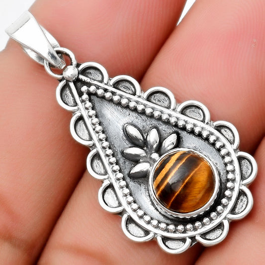 Natural Tiger Eye - Africa Pendant P-1033 SDP125443