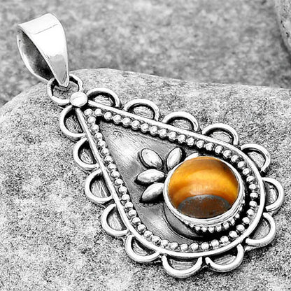 Natural Tiger Eye - Africa Pendant P-1033 SDP125444