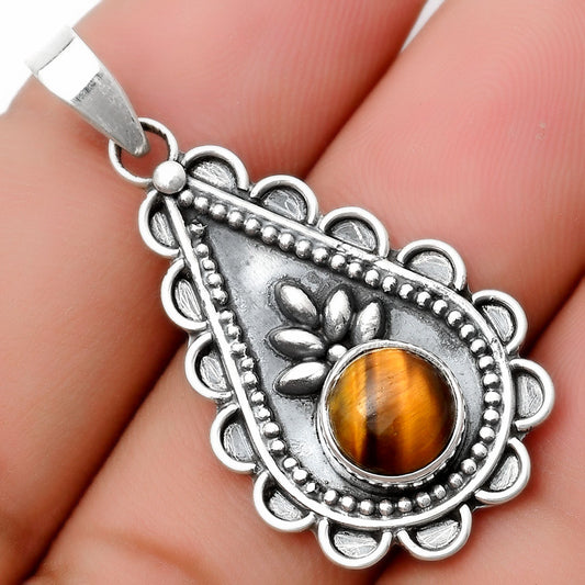 Natural Tiger Eye - Africa Pendant P-1033 SDP125450