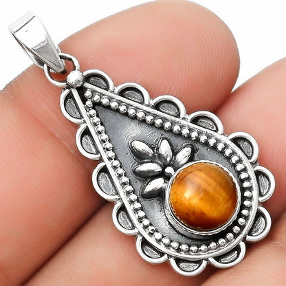 Natural Tiger Eye - Africa Pendant P-1033 SDP125462