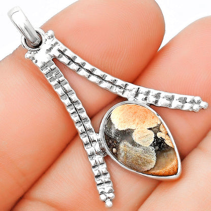 Natural Tabu Jasper Pendant P-1034 SDP125620