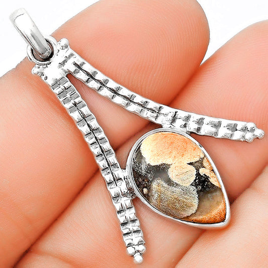 Natural Tabu Jasper Pendant P-1034 SDP125620