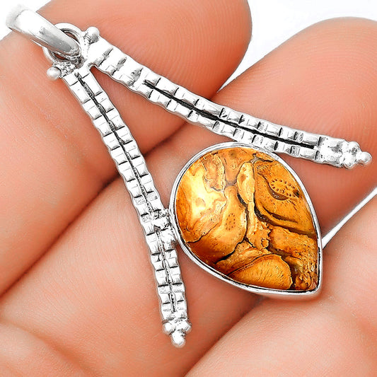 Natural Rock Calcy Pendant P-1034 SDP125623