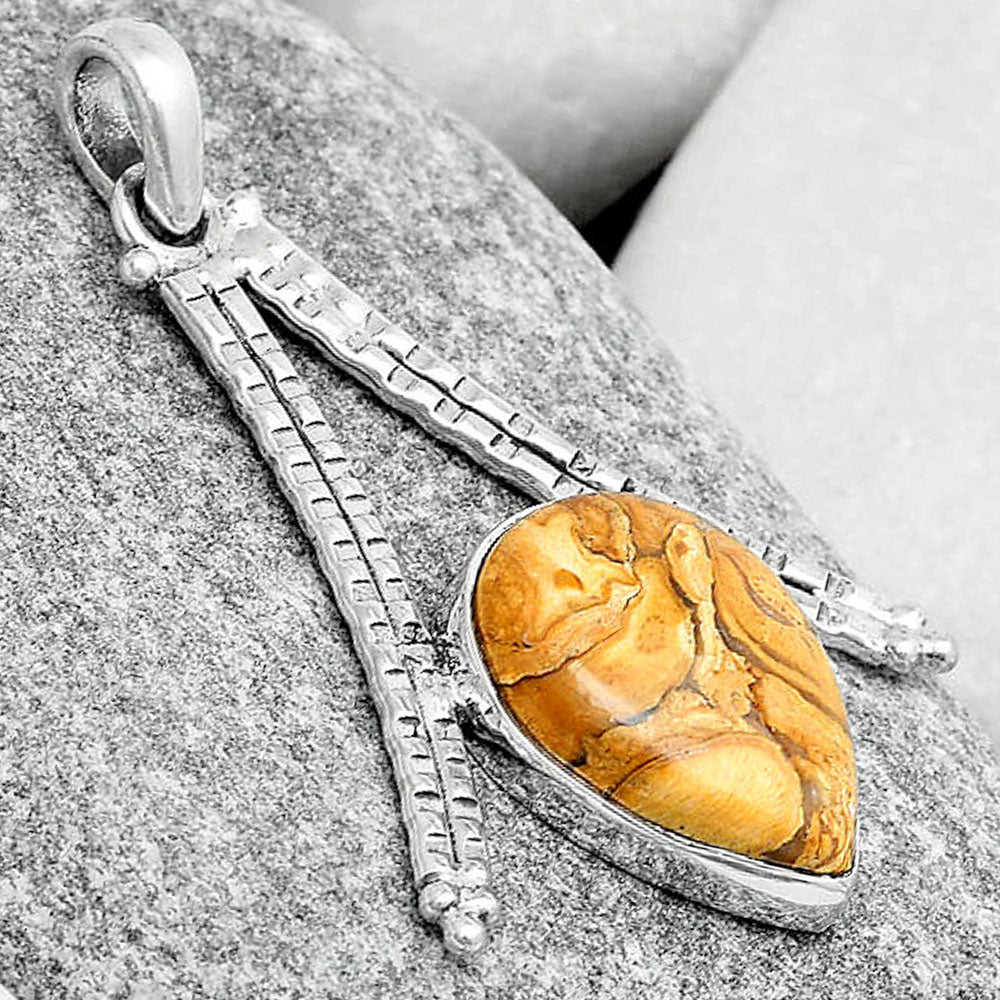 Natural Rock Calcy Pendant P-1034 SDP125623