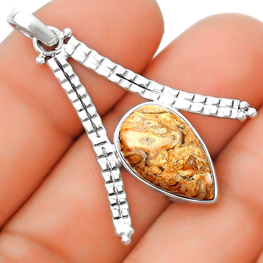 Natural Rock Calcy Pendant P-1034 SDP125629