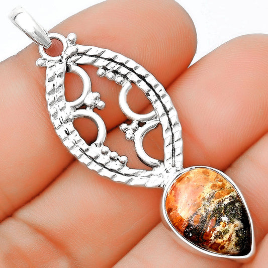 Natural Tabu Jasper Pendant P-1035 SDP125639