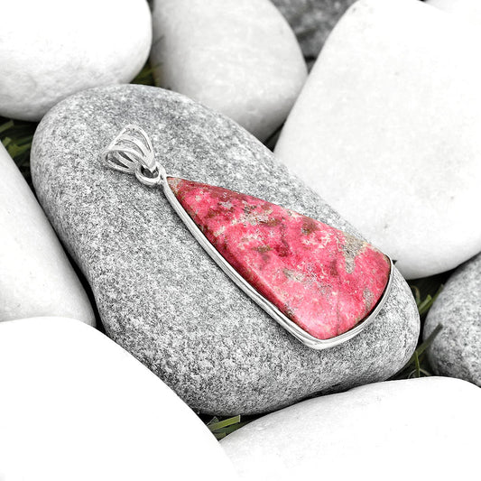 Natural Pink Thulite - Norway Pendant P-1001 SDP125698