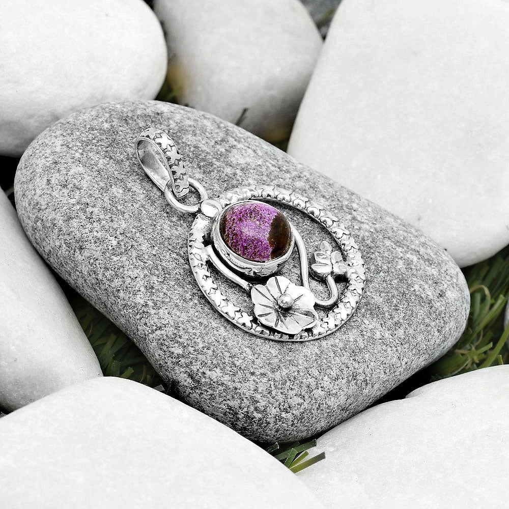 Floral - Purpurite - South Africa Pendant P-1615 SDP125751
