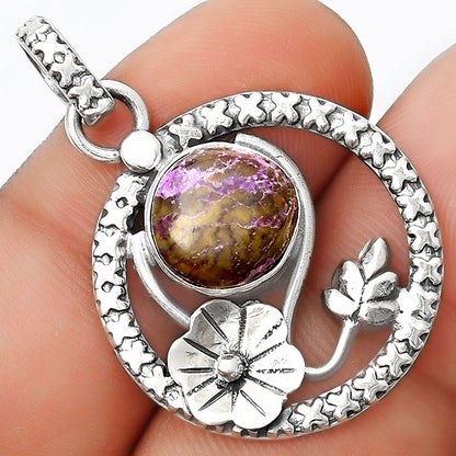 Floral - Purpurite - South Africa Pendant P-1615 SDP125771