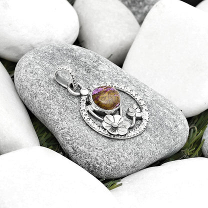 Floral - Purpurite - South Africa Pendant P-1615 SDP125771