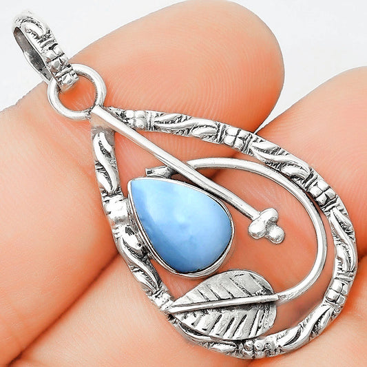 Leaf - Natural Owyhee Opal Pendant P-1608 SDP125801
