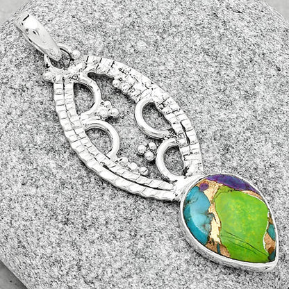 Multi Copper Turquoise - Arizona Pendant P-1035 SDP125865