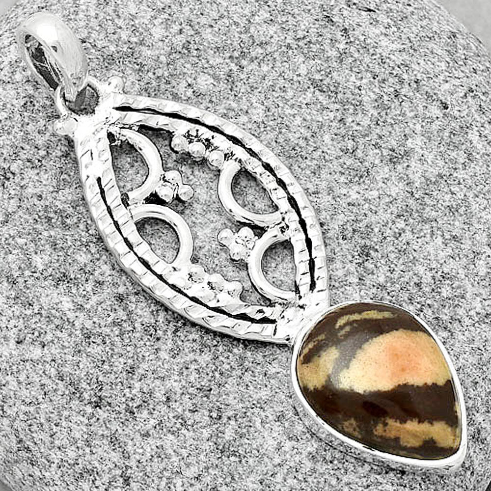 Natural Outback Jasper Pendant P-1035 SDP125866