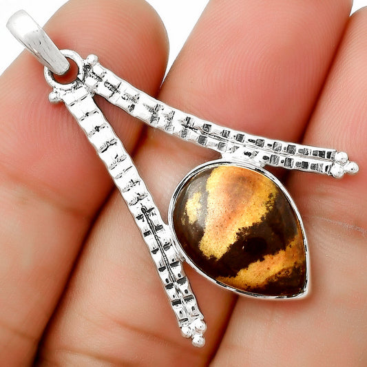 Natural Outback Jasper Pendant P-1034 SDP125882