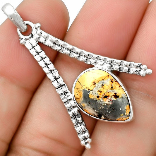 Natural Maligano Jasper - Indonesia Pendant P-1034 SDP125887