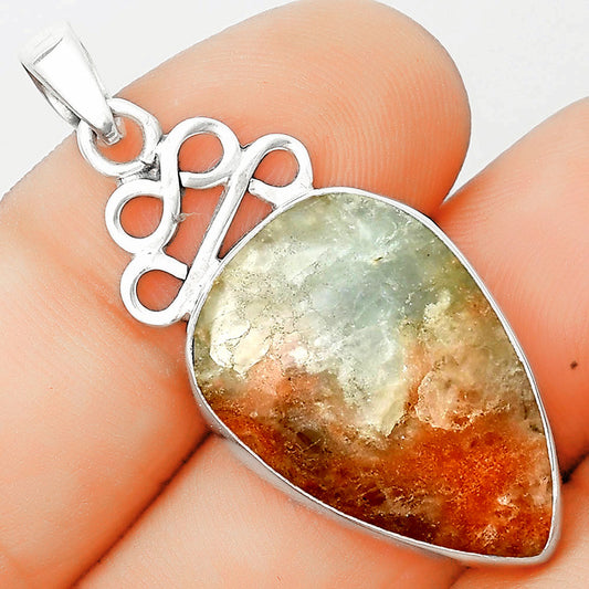 Natural Golden Seraphinite Pendant P-1554 SDP125968