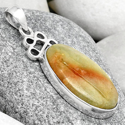 Natural Golden Seraphinite Pendant P-1554 SDP125969