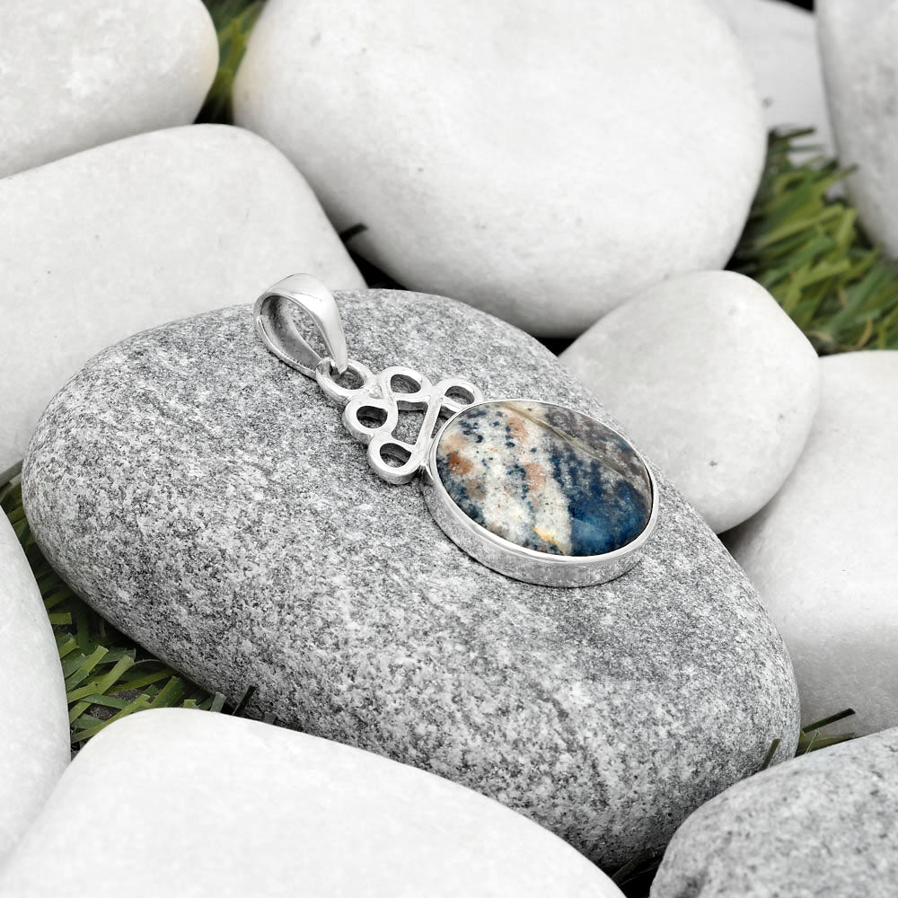 Natural Blue Scheelite - Turkey Pendant P-1554 SDP125979