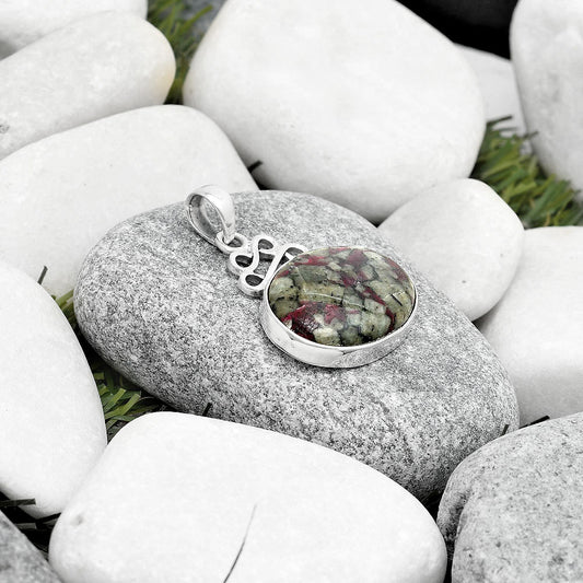 Natural Russian Eudialyte Pendant P-1554 SDP125981