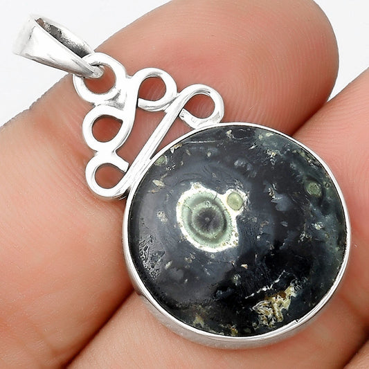 Natural Star Galaxy Jasper Pendant P-1554 SDP125996