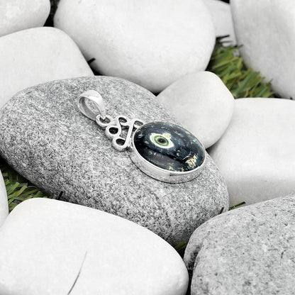 Natural Star Galaxy Jasper Pendant P-1554 SDP125996