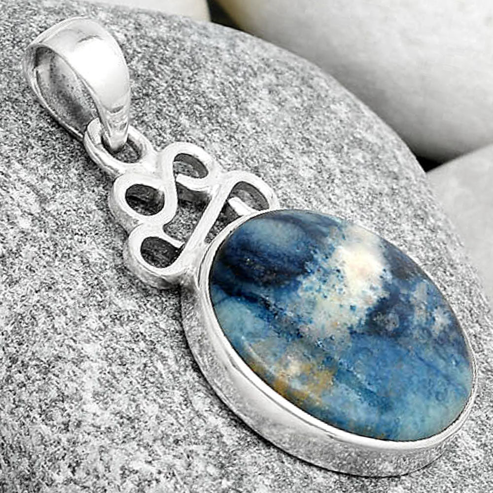 Natural Blue Scheelite - Turkey Pendant P-1554 SDP125998