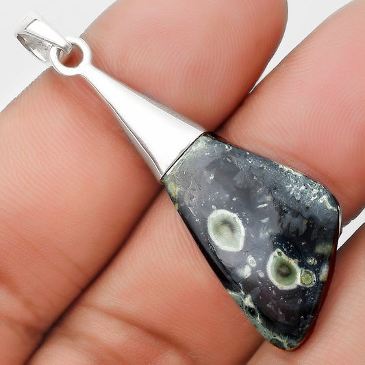 Natural Star Galaxy Jasper Pendant P-1016 SDP126000