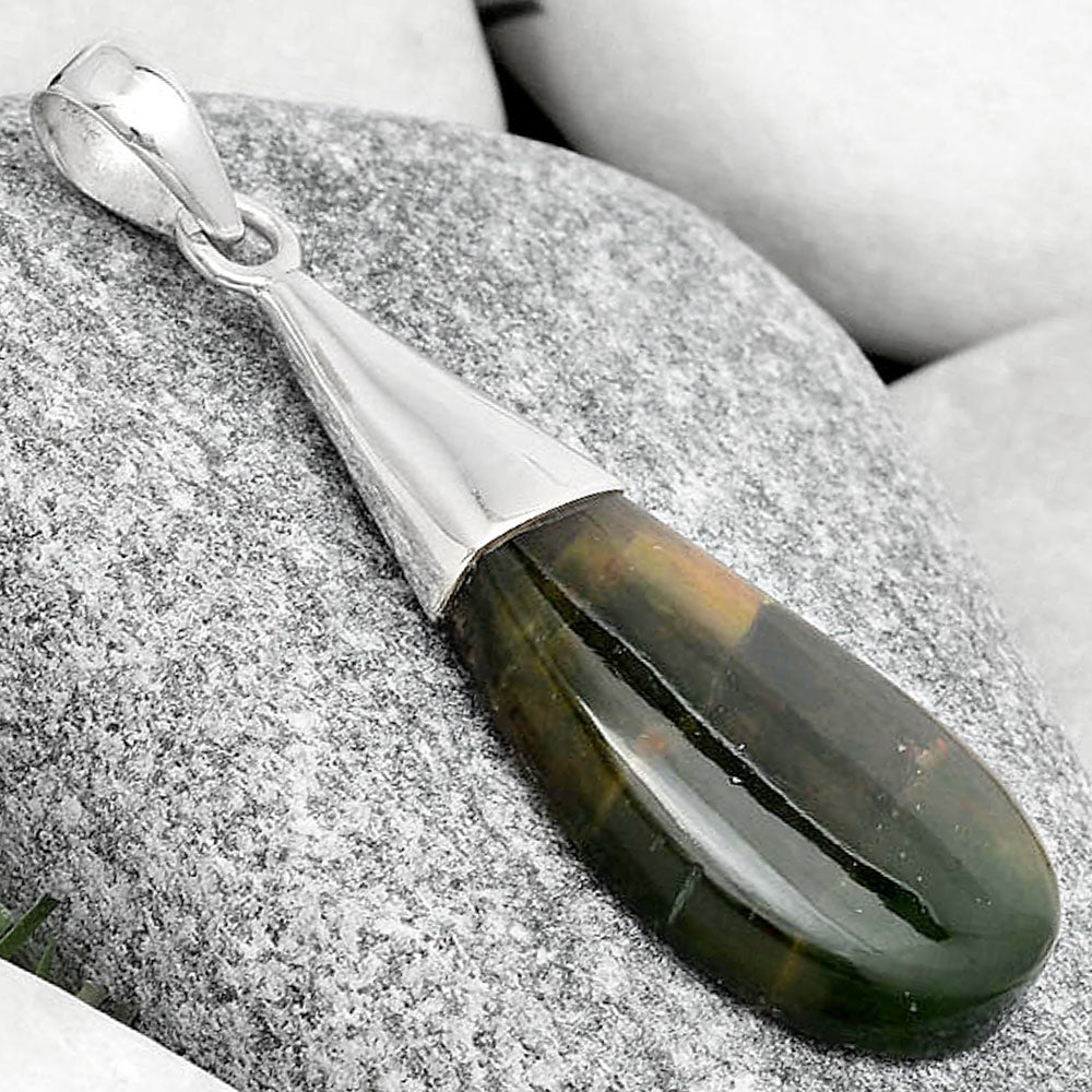 Natural Chrome Chalcedony Pendant P-1016 SDP126030