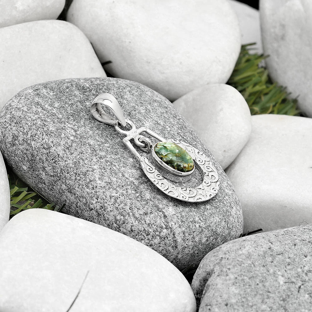 Natural Mermaid Kyanite Pendant P-1343 SDP126110