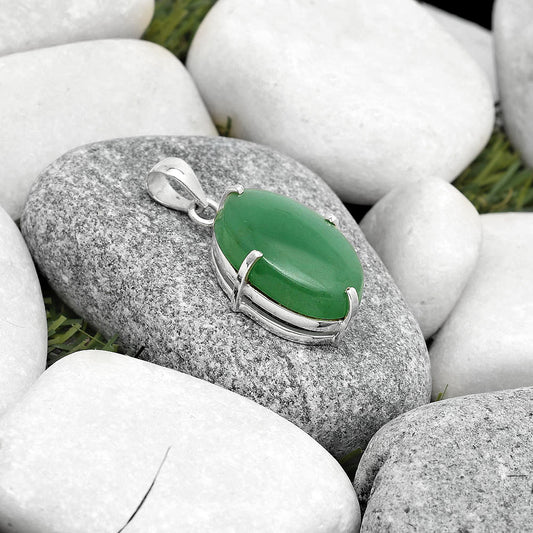 Natural Green Aventurine Pendant P-1013 SDP126134