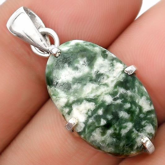 Natural Dioptase Pendant P-1013 SDP126145