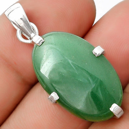 Natural Green Aventurine Pendant P-1013 SDP126151