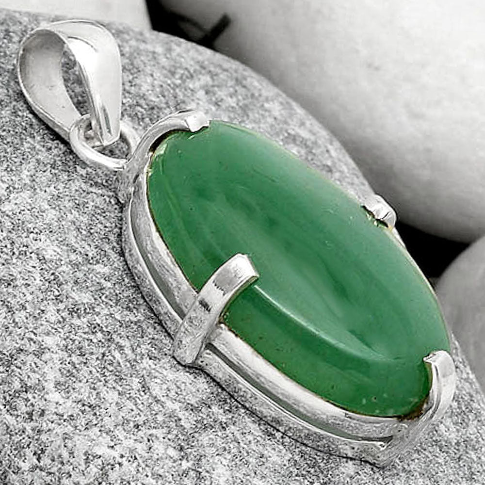 Natural Green Aventurine Pendant P-1013 SDP126151