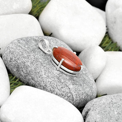 Natural Red Moss Agate Pendant P-1013 SDP126154