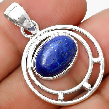 Natural Lapis Lazuli - Afghanistan Pendant P-1712 SDP126180