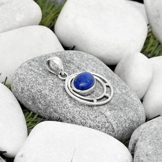 Natural Lapis Lazuli - Afghanistan Pendant P-1712 SDP126180
