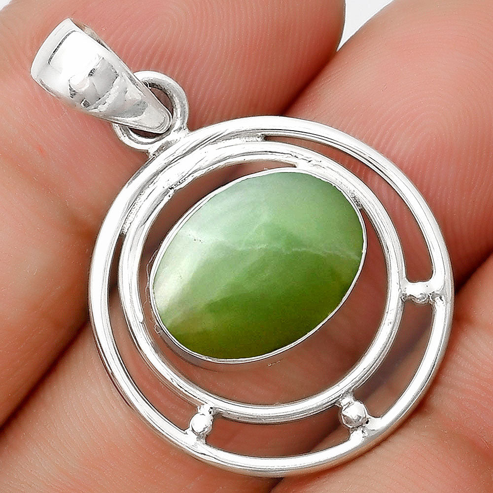 Natural Boulder Chrysoprase Australia Pendant P-1712 SDP126182