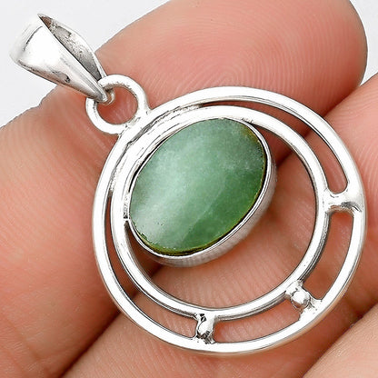 Natural Boulder Chrysoprase Australia Pendant P-1712 SDP126190