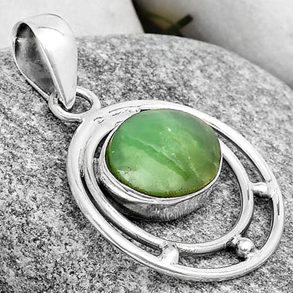 Natural Boulder Chrysoprase Australia Pendant P-1712 SDP126195
