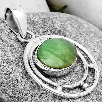 Natural Boulder Chrysoprase Australia Pendant P-1712 SDP126195