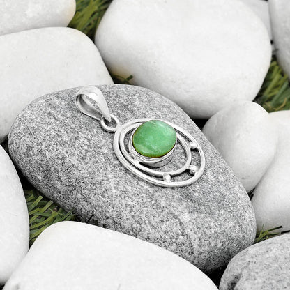 Natural Boulder Chrysoprase Australia Pendant P-1712 SDP126210