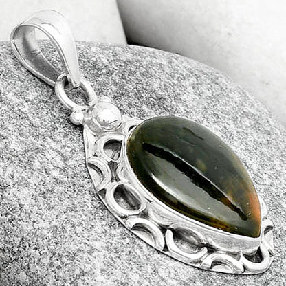 Natural Chrome Chalcedony Pendant P-1242 SDP126238