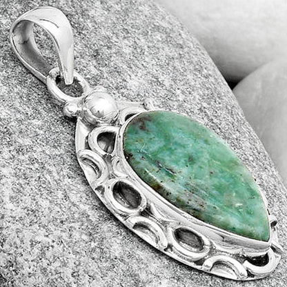 Natural Larsonite Jasper Pendant P-1242 SDP126248