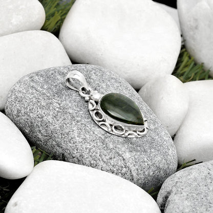 Natural Chrome Chalcedony Pendant P-1242 SDP126249